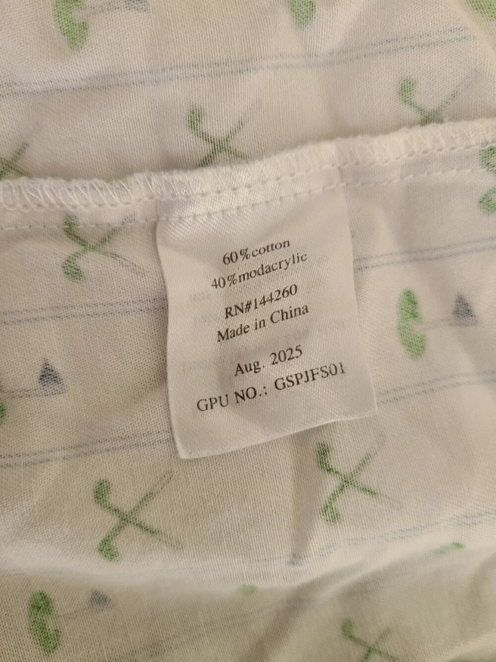 Petite Plume Kid's Twill Pajama Set in Fairway Stripe size 14
